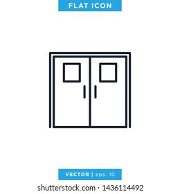Door Icon Vector Design Template