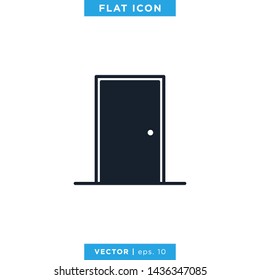 Door Icon Vector Design Template
