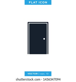 Door Icon Vector Design Template