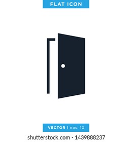 Door Icon Vector Design Template