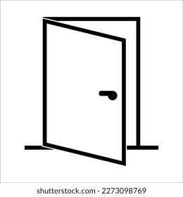 door icon vector design template