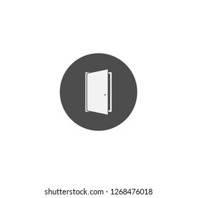 Door icon . Vector . EPS 10