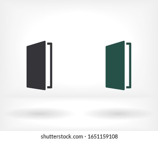 Door icon. Vector Eps 10 . 