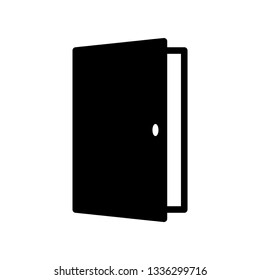 door icon vector. exit icon