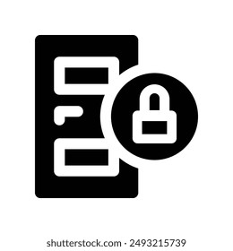 Vector de glifo para su Sitio web, móvil, presentación y diseño de logotipo.