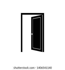 Door Icon Vector Illustration - Vector