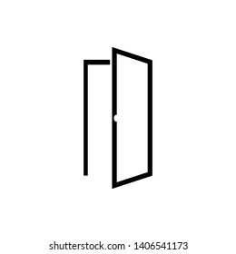 Door Icon Vector Illustration - Vector
