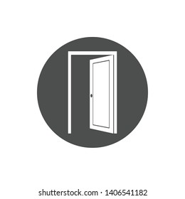 Door Icon Vector Illustration - Vector