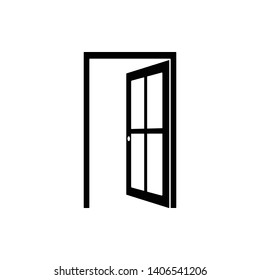 Door Icon Vector Illustration - Vector