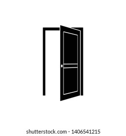 Door Icon Vector Illustration - Vector