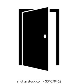 Door Icon Vector Illustration Stock Vector (Royalty Free) 334079462 ...