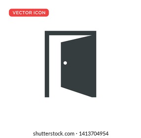 Door Icon Vector Illustration Design