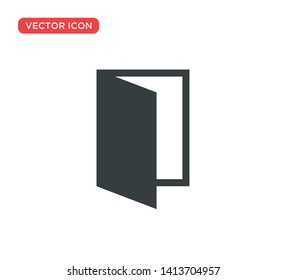 Door Icon Vector Illustration Design