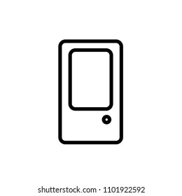 Door icon Vector illustration, EPS10.