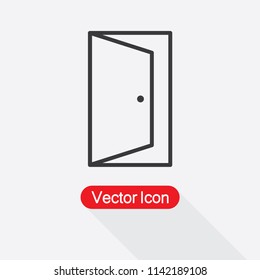 Door Icon Vector Illustration Eps10