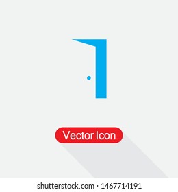 Door Icon Vector Illustration Eps10