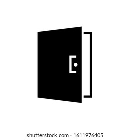 Door Icon Vector Illustration Logo Template