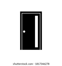 door icon vector illustration logo template