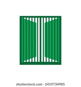 Door icon vector illustration logo design