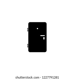 door icon. door vector illustration on white background for web and apps.