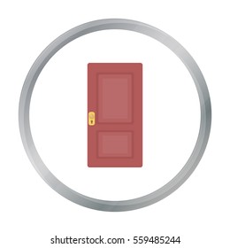 Door icon of vector illustration for web and mobile