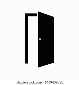 door icon vector sign symbol isolated