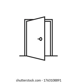 door icon vector sign symbol