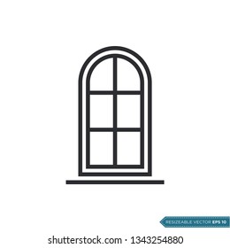 Door Icon Vector Template