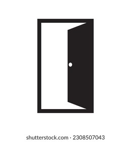 door icon vector template illustration logo design