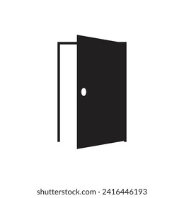 door icon vector template illustration logo design