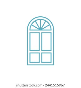 Door Icon Vector Template Illustration Design