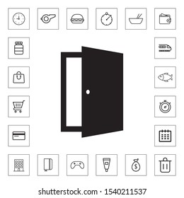 Door icon for web and mobile