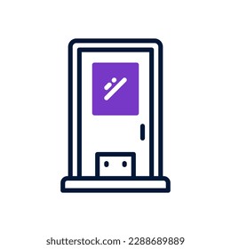 door icon for your website design, logo, app, UI.