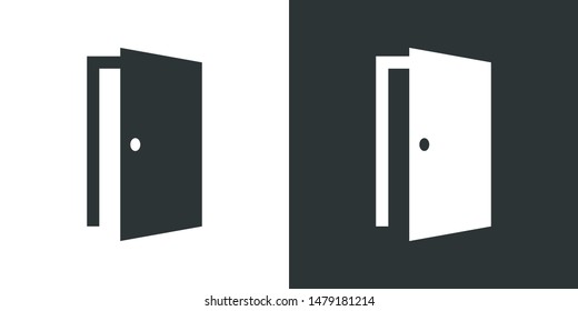Door Illustration Symbol Icon Vector