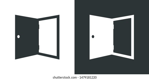 Door Illustration Symbol Icon Vector