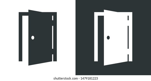 Door Illustration Symbol Icon Vector