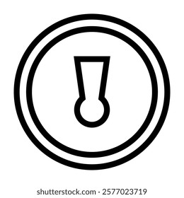 Door key hole icons. Security, protection concept. Vector illustration isolated on white background