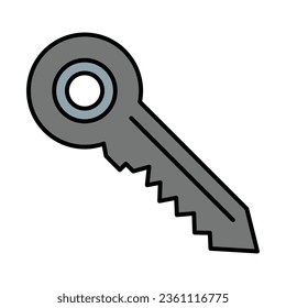 Door Key Icon Design For Personal And Commercial Use