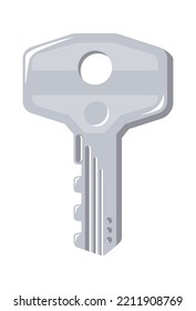 Door Key icon. Vector illustration