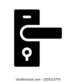 Door Knob Icon Vector Symbol Design Illustration