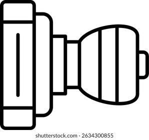 Botão de porta Novo Vetor de design de ícone criativo