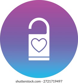 Ícone de vetor Sinal de maçaneta. Pode ser usado para impressão, aplicativos móveis e da Web.