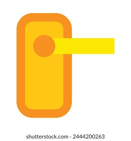 Door Knob Vector Flat Icon