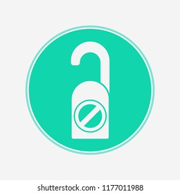 Door knob vector icon sign symbol