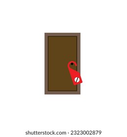 door knob vector type icon
