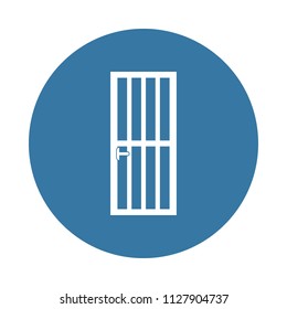 door lattice icon. Element of door icons for mobile concept and web apps. Badge style door lattice icon can be used for web and mobile apps on white background