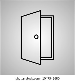 door line icon