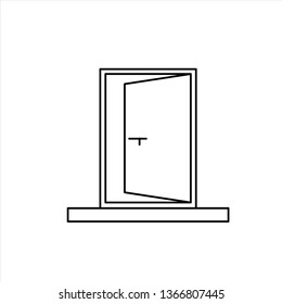 door line icon,vector best line icon.
