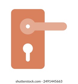 Door lock icon with high quality graphics, easy to use and download