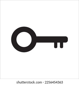 door lock icon logo vector design